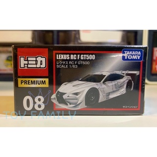 全新未拆 Tomica premium 黑盒 08 LEXUS RC F GT500 模型車