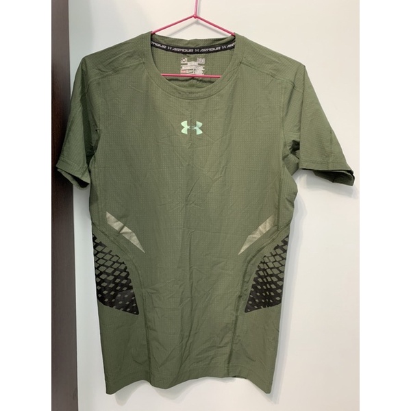 Under Armour UA 短袖T恤 綠色「二手衣」