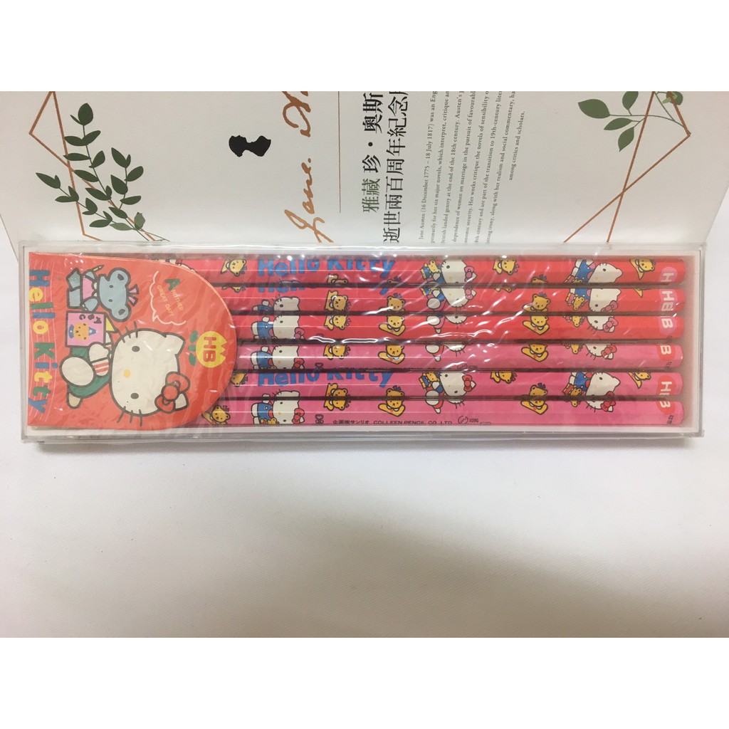 早期商品/凱蒂貓/Hello Kitty/三麗鷗/1989/鉛筆 HB
