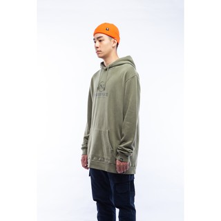 UNDER PEACE 19AW 標準LOGO水洗連帽帽TEE UNIFORM / WASHED HOODED