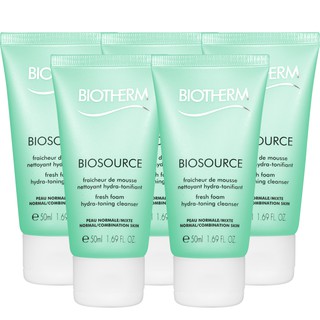 BIOTHERM 碧兒泉 活泉平衡潔顏膠(50ml)x5【VT薇拉寶盒】