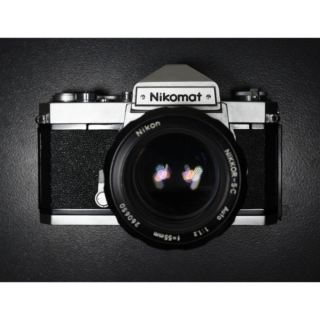 【經典古物】經典相機 Nikomat FT 夜之眼 NIKKOR S.C Auto 55mm f1.2 大光圈