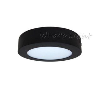 <划得來LED燈飾>LED 12W 超薄型 黑色吸頂燈-LED12W吸頂燈(超薄型廚櫃/陽台吸頂燈)3.5CM厚度
