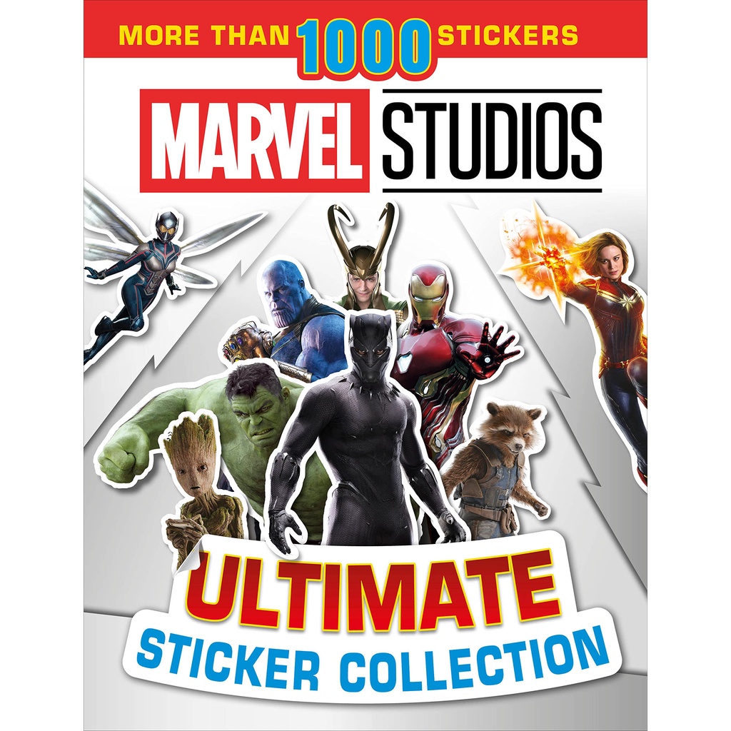 Marvel Studios Ultimate Sticker Collection 漫威英雄合輯貼紙書(平裝)