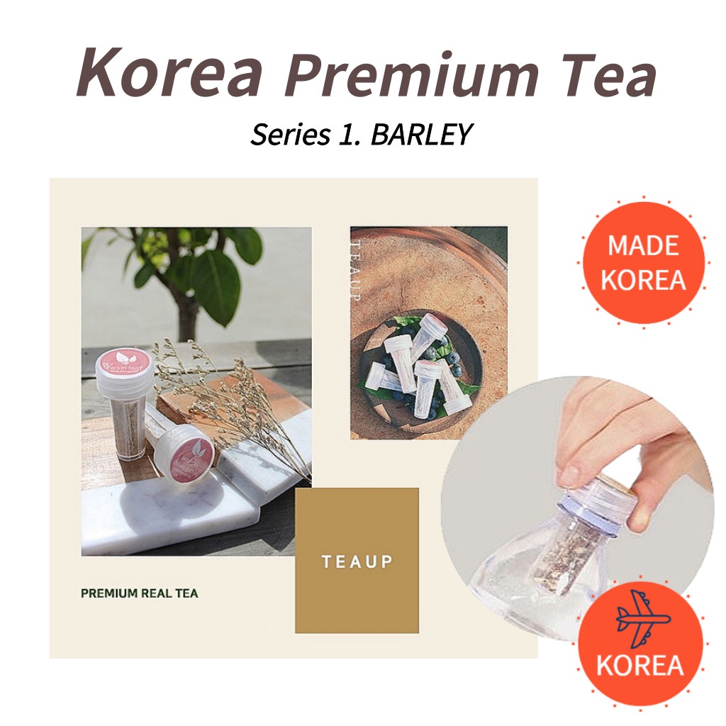 易於使用的韓國茶: Barley 茶 2 包 / 優質真正的茶 / 有機大麥茶 / 水替代茶
