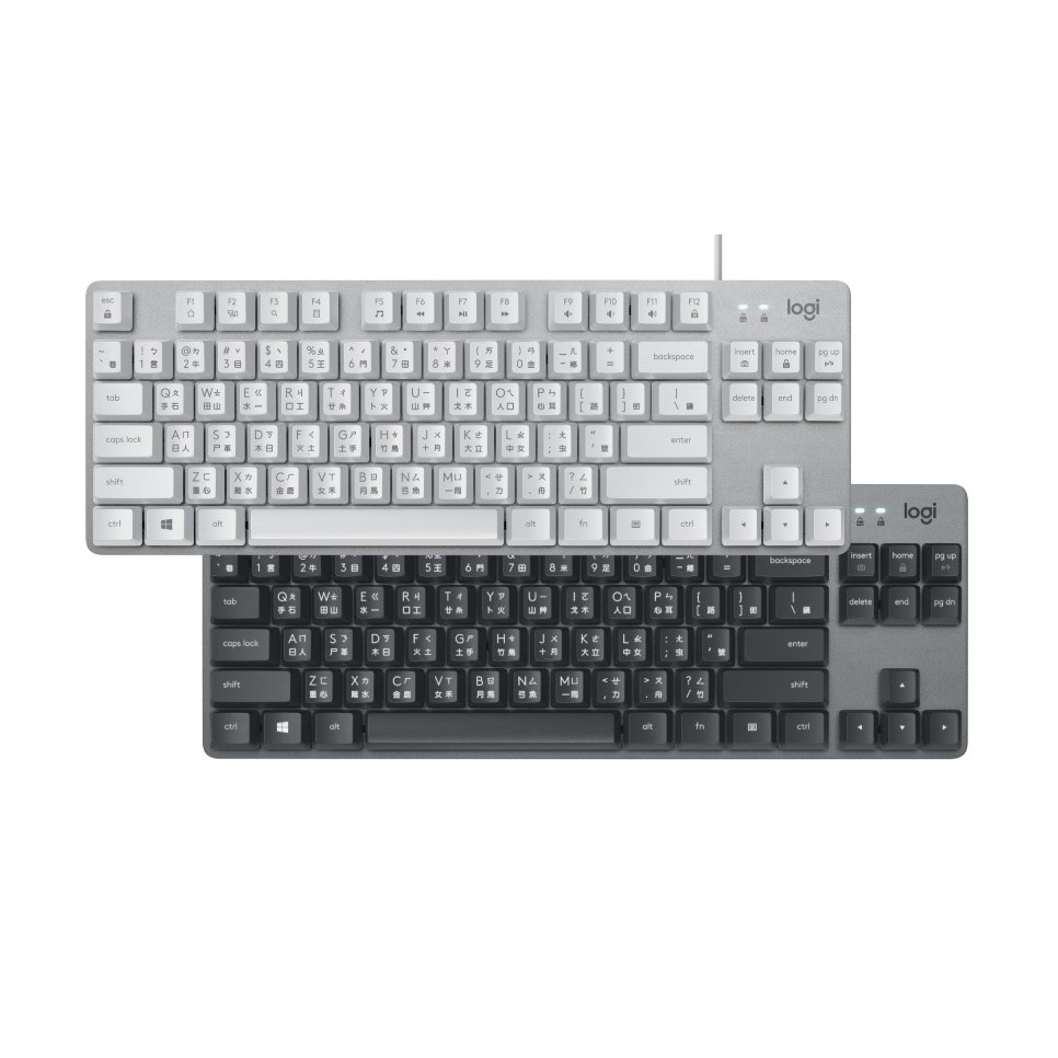 羅技 Logitech TKL MECHANICAL K835 有線機械式鍵盤 87鍵 青軸 紅軸 黑色 白色