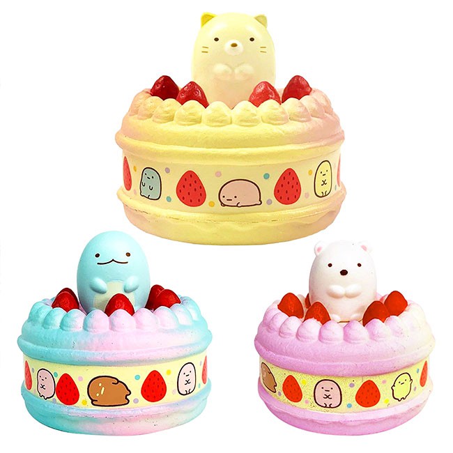 角落生物 磁鐵蛋糕 柔軟蛋糕 造型磁鐵 貓咪 恐龍 白熊 日本進口正版授權