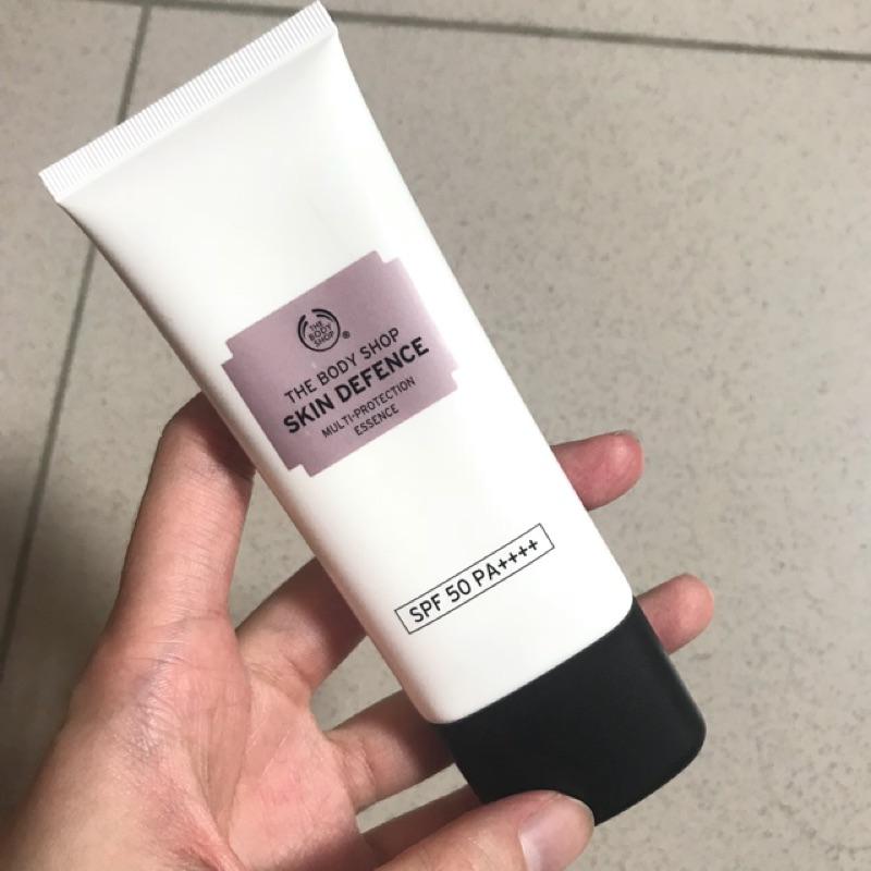 The body shop 防曬 臉部防曬 全效防禦清透隔離霜 spf 50