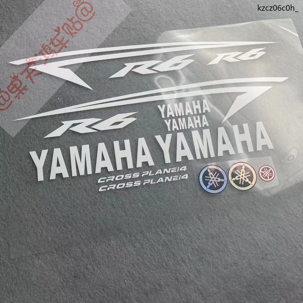 客製 yamaha Vinoora125車貼新款創意機車貼花雅馬哈YZF-R1/R6全車貼紙拉花全套個性防水