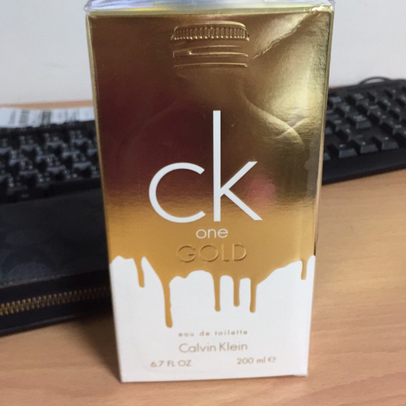 CK one gold 中性淡香水2017限量版💕200ml 價錢可議🌟