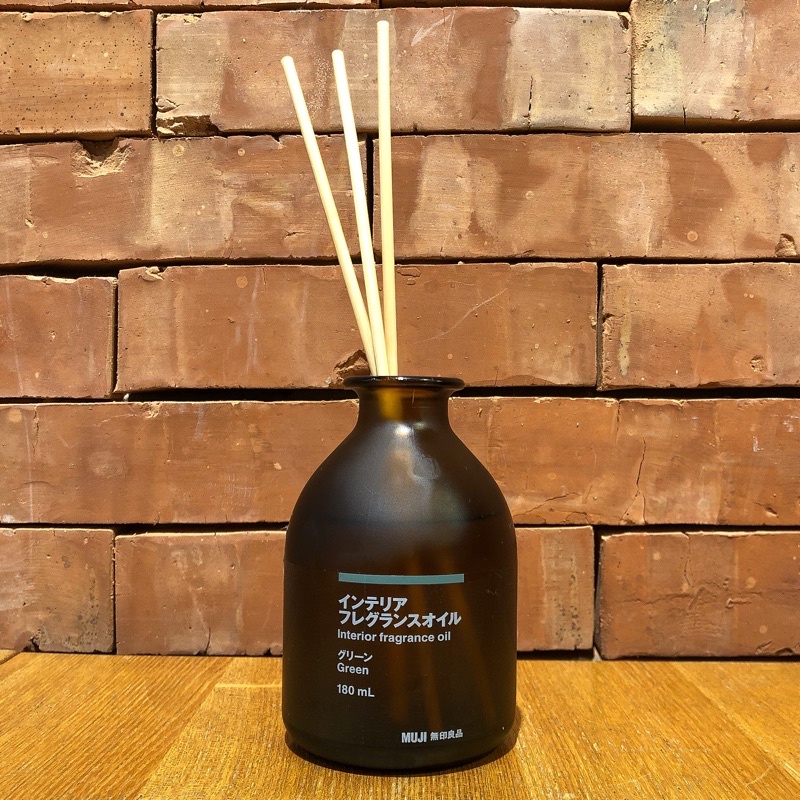 芬香油🌿現貨【好感生活推薦】品項：MUJI無印良品 空間芬香油 綠意 木質 🍵抹茶 草本 柑橘 花香　無印 芬香 香精油