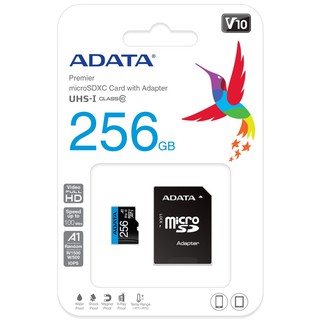 『儲存玩家』威剛 ADATA 256GB 256G MicroSD TF U1 A1 100MB 記憶卡