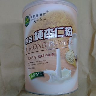 臺灣綠源寶 原豆 純杏仁粉 300公克/罐 全素 不加糖 臺灣綠源寶 綠源寶