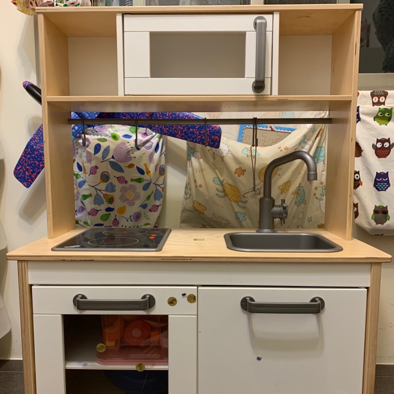 IKEA DUKTIG 玩具廚房, 樺木, 72x40x109 公分