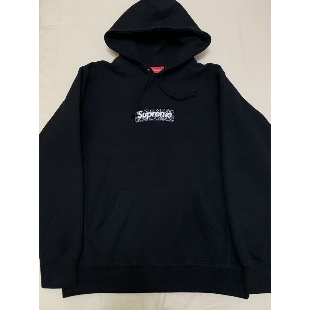 supreme fw19 box logo hoodie