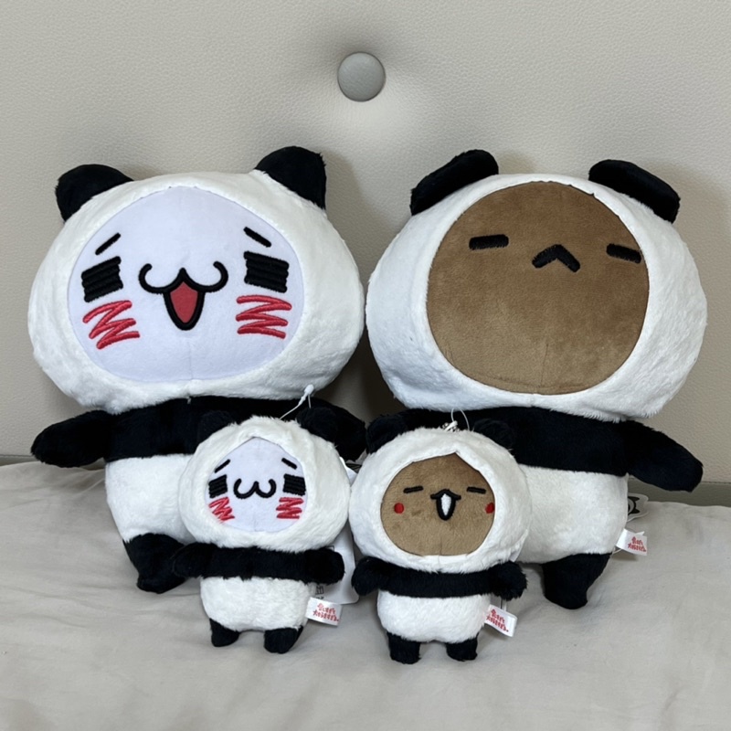 ♜現貨♖ 日本 正版 Love Mode  娃娃 貓與熊 貓熊 熊貓 吊飾 鑰匙圈 包包吊飾 玩偶