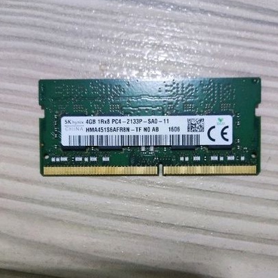 SK hynix海力士 DDR4 2133  4GB 筆電 記憶體