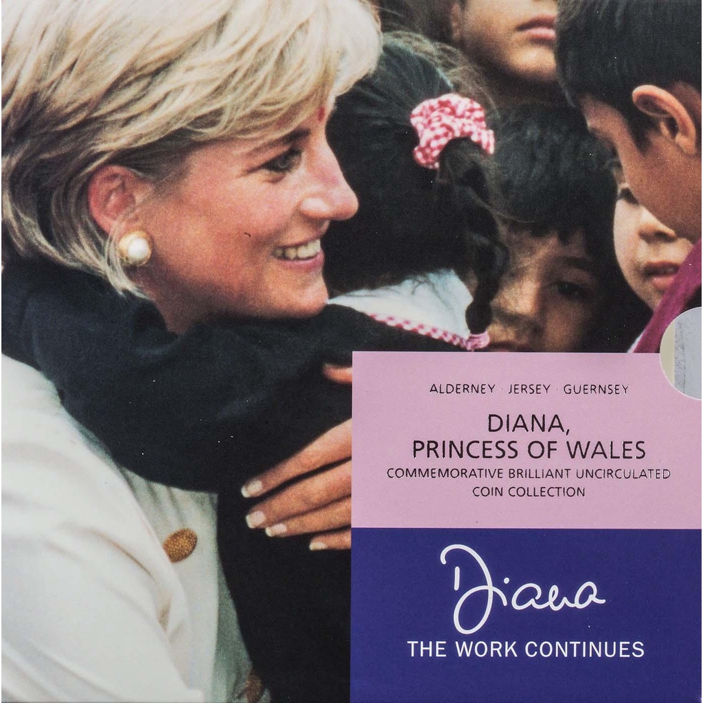 黛妃 逝世5週年 3入套幣 黛安娜王妃 紀念幣 戴安娜王妃 英國女王 皇室王室 王冠影集 傳記 查爾斯王子 硬幣