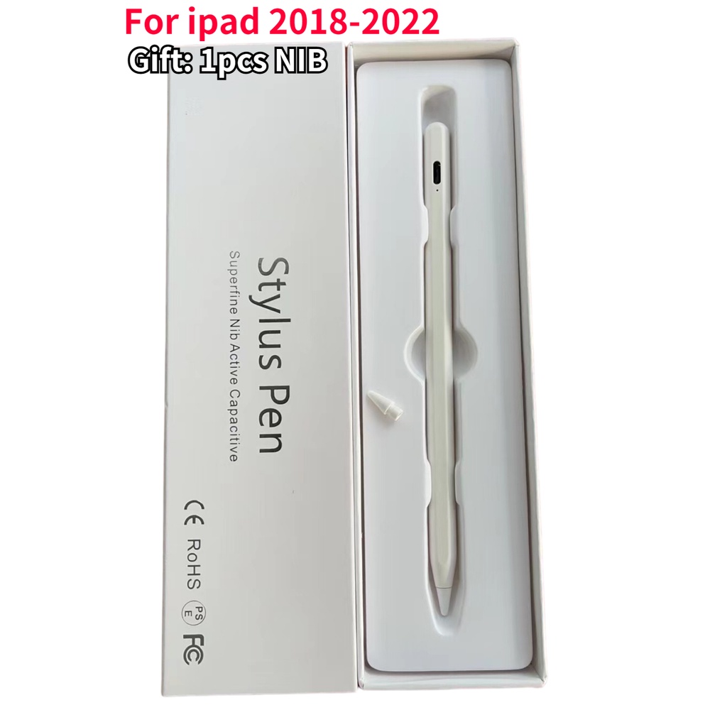 適用於 iPad 的全新觸控筆,帶手掌排斥功能,Active Pencil 兼容 (2018-2022) Apple i