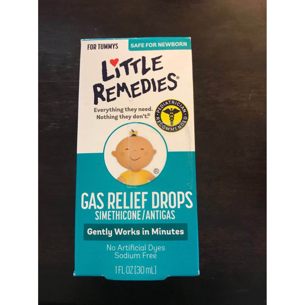 美國購入【丸子妞】Little remedies Gas Relief Drops 寶寶消脹氣滴劑30ML