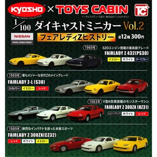 -PU-[現貨-轉蛋] 1/100 Nissan Fairlady Z 迷你模型車