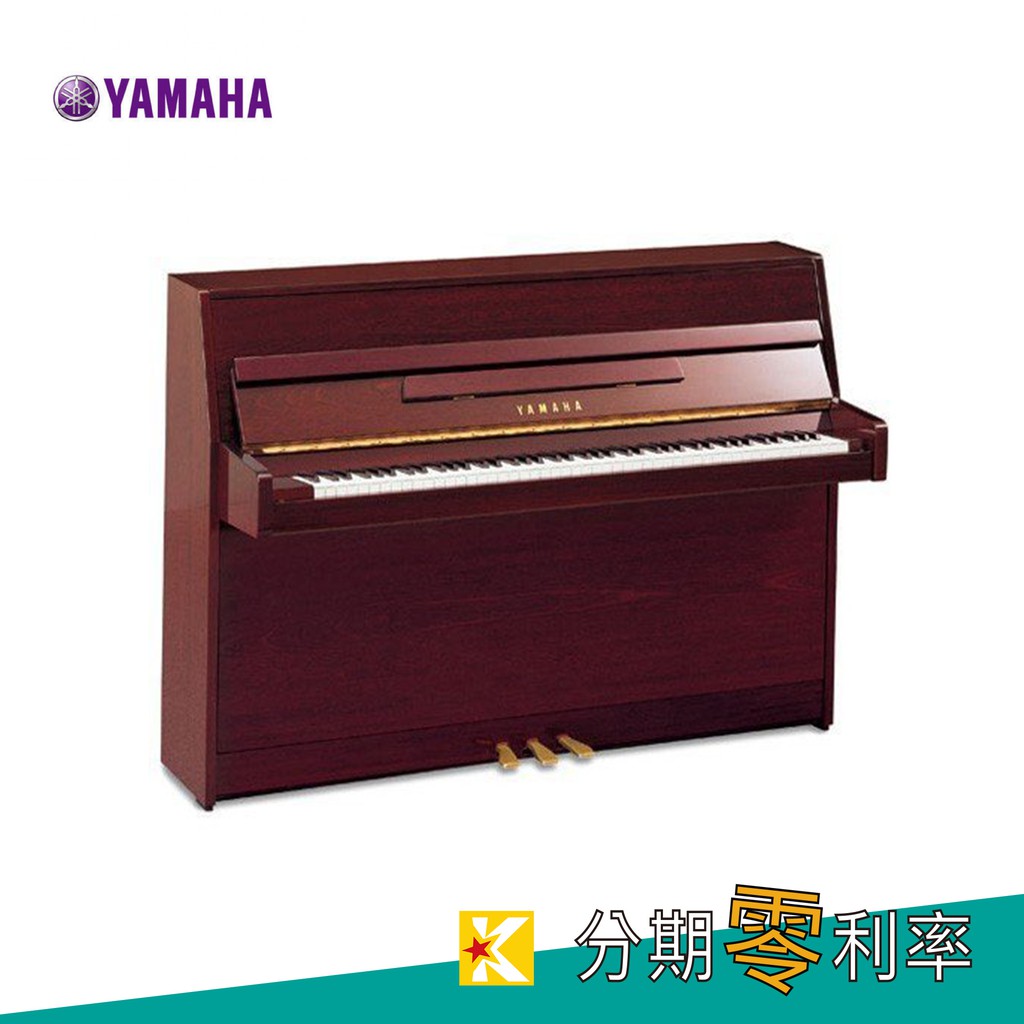 【金聲樂器】YAMAHA JU-109 PM直立式鋼琴 桃花心木色鋼琴 JU109PM