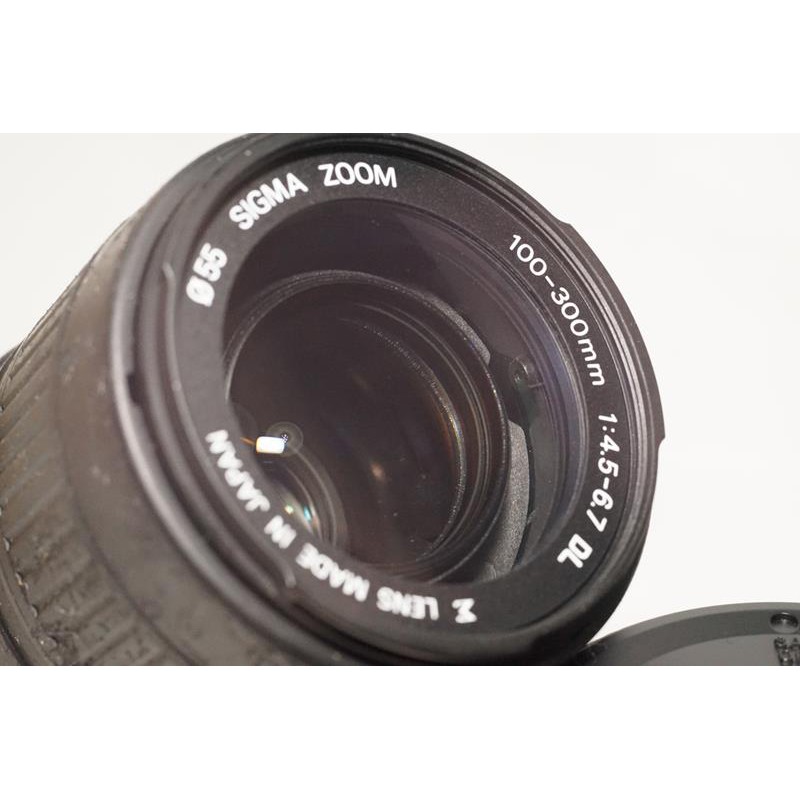 SIGMA ZOOM 100-300mm F4.5-6.7【PENTAX K接環】