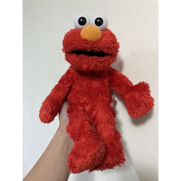 正版 芝麻街美語 ELMO 大笑娃娃 （ 公仔 擺飾