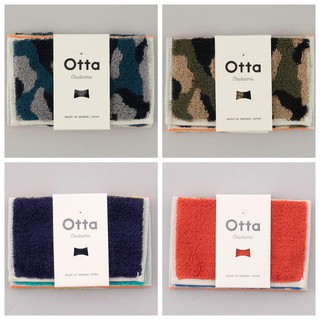 現貨 日本進口 日本製 今治 X Otta 三折 方巾 手帕 毛巾