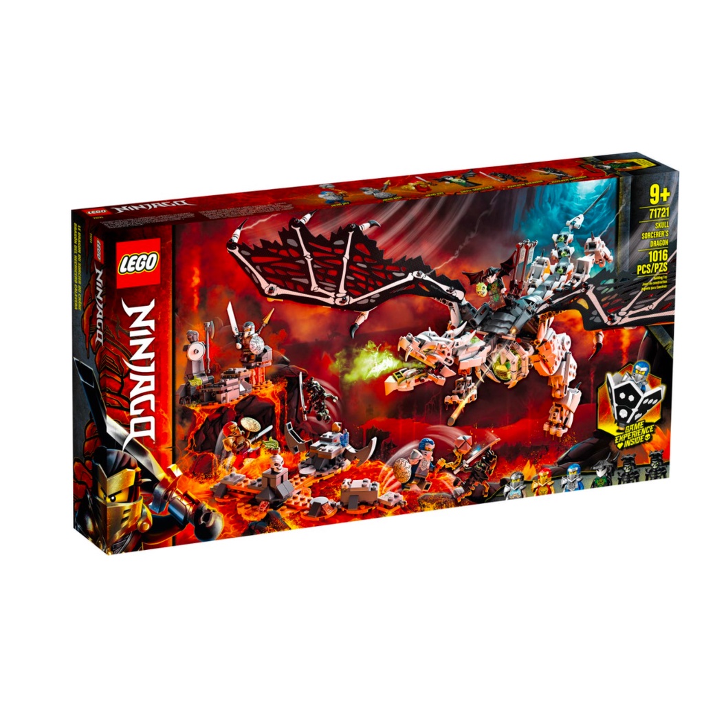 『現貨』LEGO 71721	Ninjago-骷顱頭巫師之龍    盒組  【蛋樂寶】