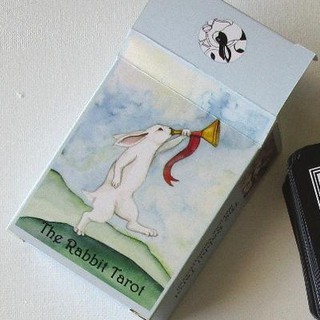 B92◈光之海◈現貨 正版 The Rabbit Tarot 兔子塔羅牌 迷你 私人設計出版動物清新心靈牌卡