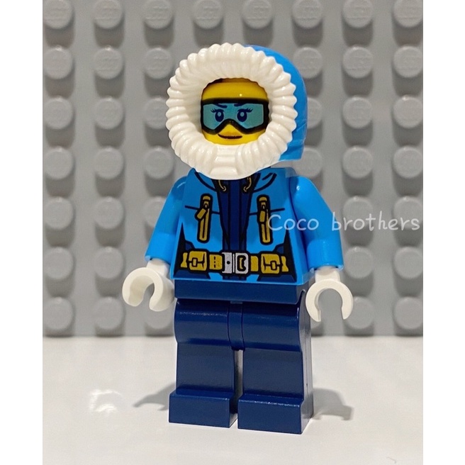 LEGO 樂高 60195 60196 城市系列 極地探險 人偶