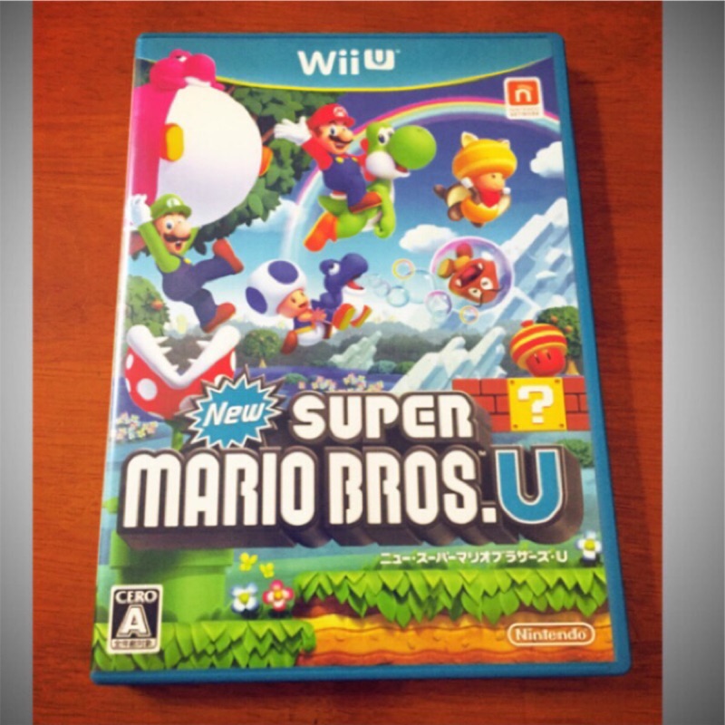 Wii U 新超級瑪莉U +送瑪莉歐VS大金剛