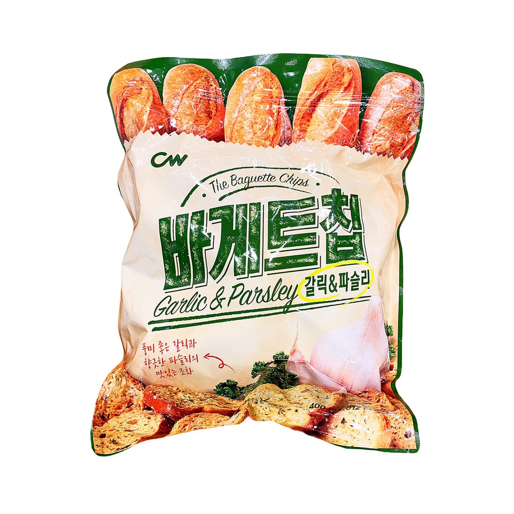 韓國CW大蒜麵包餅乾  吐司餅乾 奶油香蒜 400g