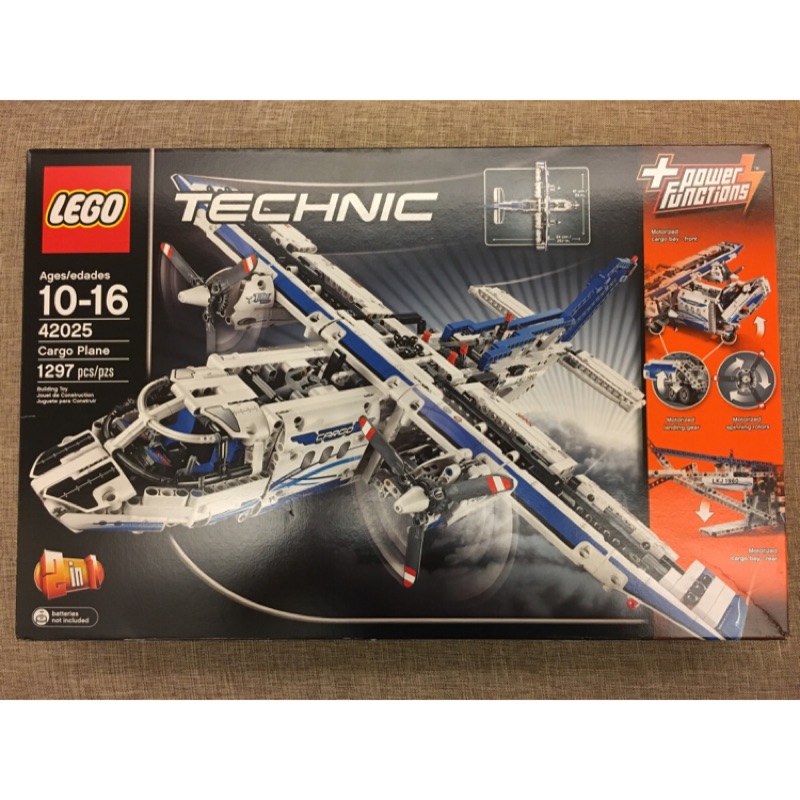 LEGO樂高 TECHNIC科技系列 42025 貨運飛機