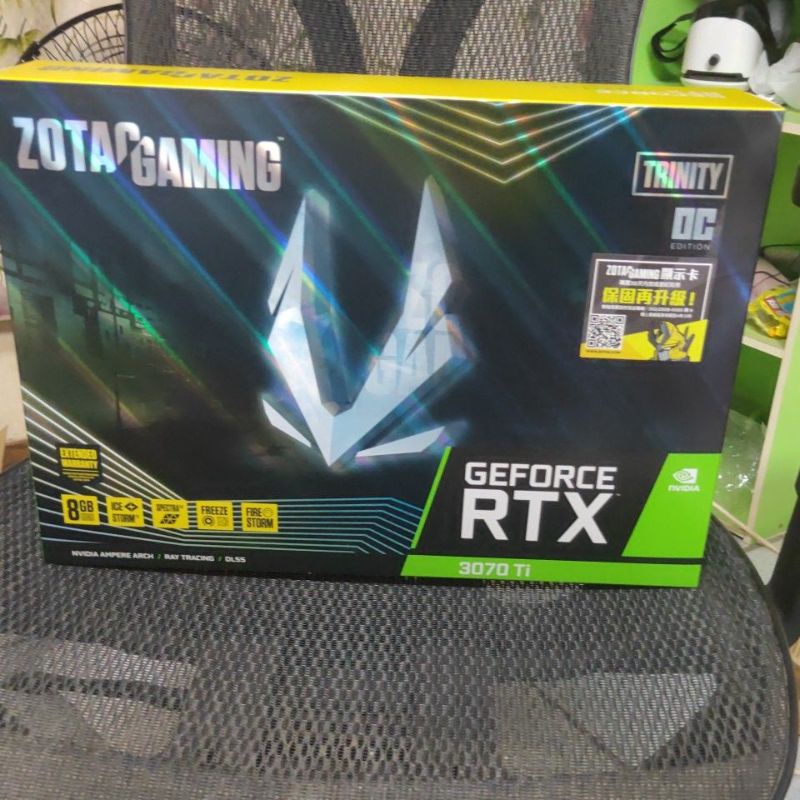 ZOTAC 索泰GAMING GeForce RTX 3070 Ti Trinity OC 顯示卡