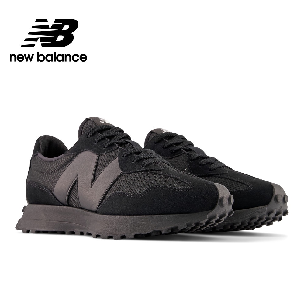 【New Balance】 NB 復古運動鞋_中性_黑色_MS327CTB-D楦 327