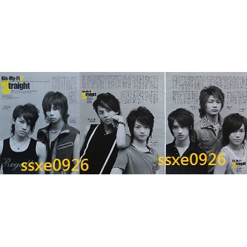 Wink Up 06 10 Kis My Ft2內頁2張3面 北山宏光 橫尾渉 藤谷太輔 玉森裕太 千賀健永 蝦皮購物