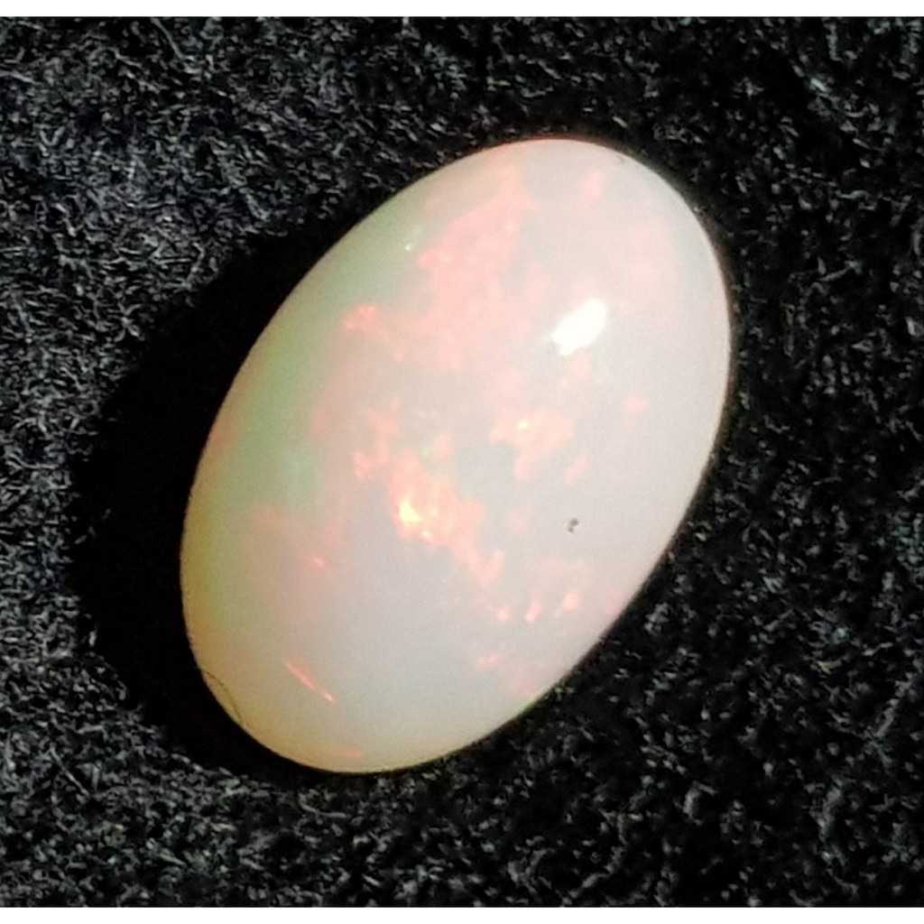 揚邵一品op013天然蛋白石3.07克拉 水晶蛋白 opal 強火光 滿油彩 高等級艷彩蛋白石