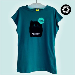Eclipt T 恤 T 恤女式短袖 Distro 女孩 Cat 1205 系列