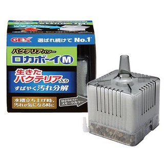 《魚趣館》J-95日本五味GEX納豆菌淨水過濾器(M) 水中過濾器 水妖精 氣動式過濾器