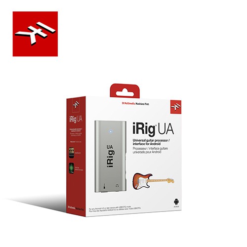 IK Multimedia iRig UA 吉他貝斯錄音介面 台灣公司貨【敦煌樂器】