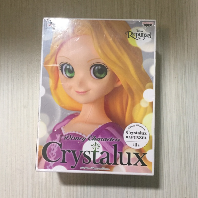 日本正版公仔 日證 Crystalux 亮眼系列 樂佩長髮公主
