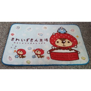 【全新品】7-11 家事小浣熊地墊→乾淨款