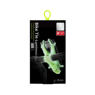 Bone Bike Tie 單車行動綁 自行車行動手機支架 簡易快速拆裝 -夜光(綠)