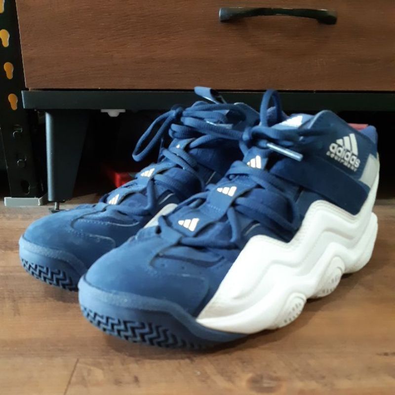 二手 中古 adidas top ten 2000 US 9 號 籃球鞋  kobe 柯比