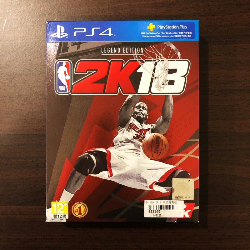 【二手好物】PS4 / PS5 遊戲 NBA 2K18 傳奇珍藏版 GS版 美國職業籃球 中文版