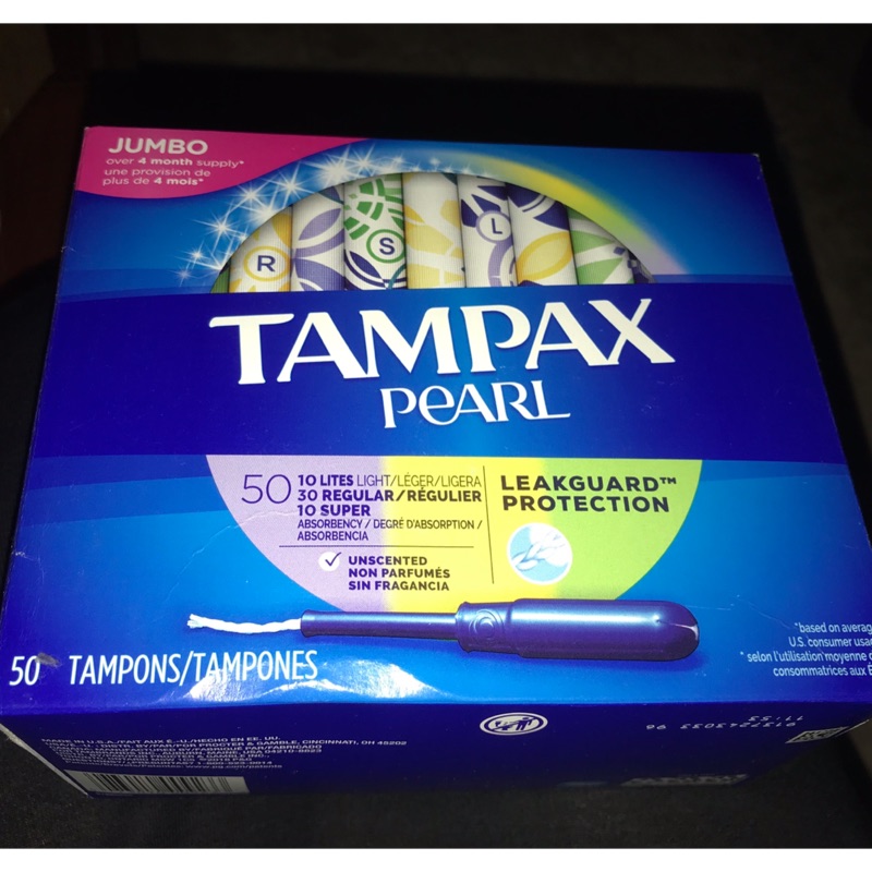 美國Tampax 代買代購 50支3組綜合）現貨