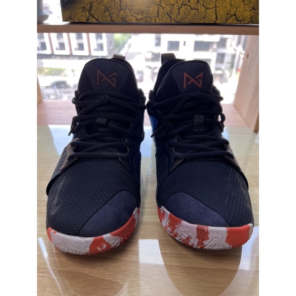 Nike Paul George PG2 男鞋 黑藍橘 AJ2040-400