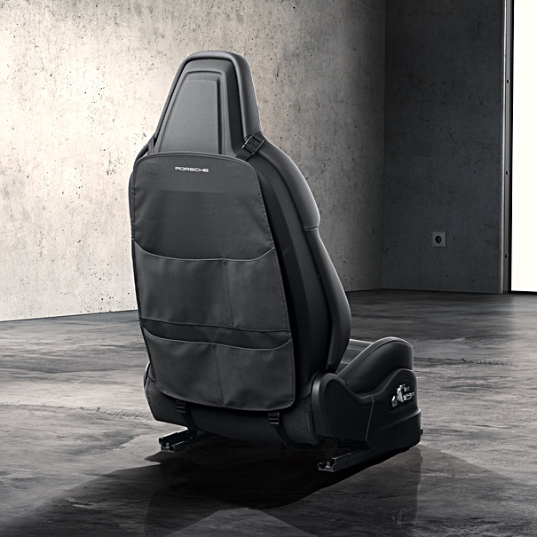 德國原廠Porsche 保時捷 座椅 椅背袋 椅背收納袋 椅背保護套MACAN CAYENNE PANAMERA